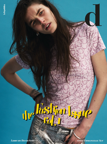 LIBBY TAVERNER D Magazine Repubblica September 2026 NEW The Fashion Issue Vol 1