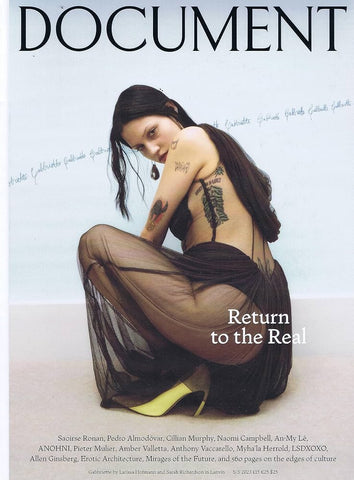DOCUMENT Magazine #22 Spring 2023 GABBRIETTE Cillian Murphy NAOMI CAMPBELL Amber Valletta