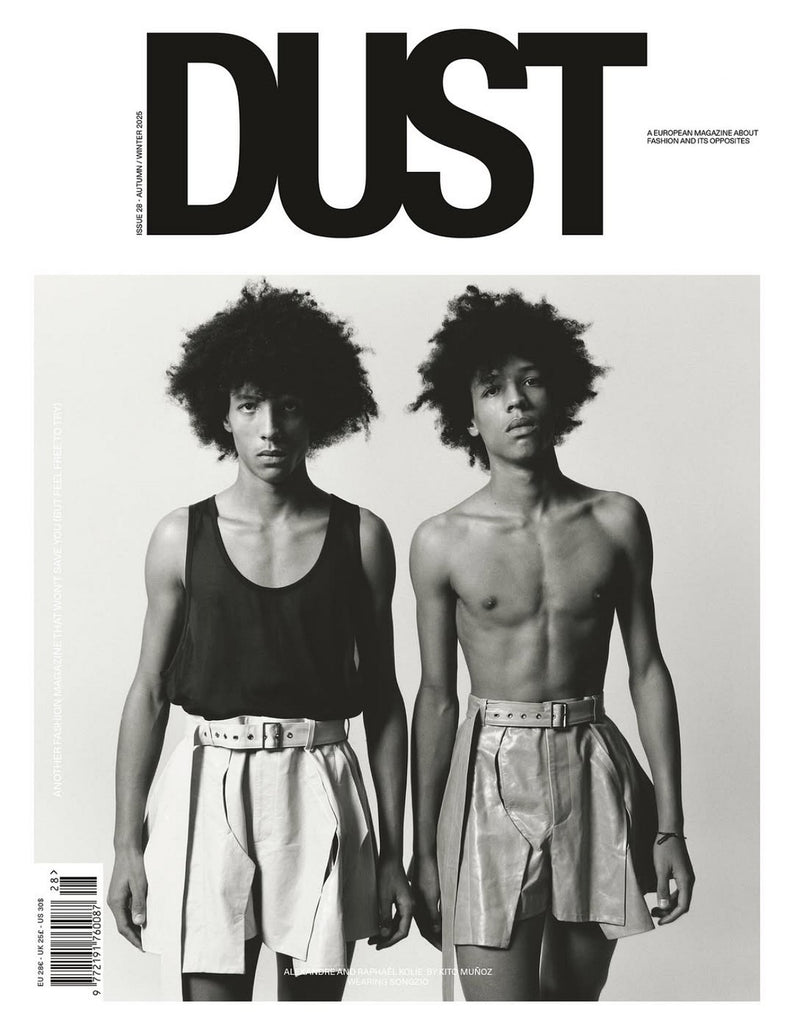 ALEXANDRE & RAPHAEL KOLIE Dust Magazine Fall Winter 2025 Issue #28