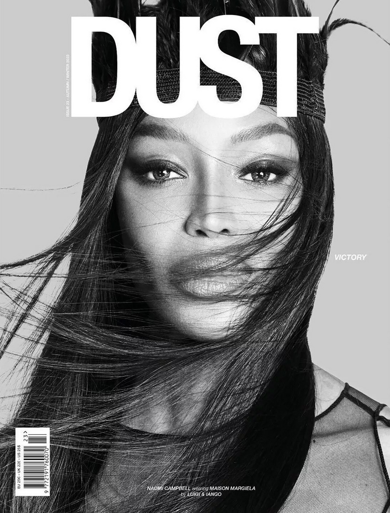 NAOMI CAMPBELL Dust Magazine Fall Winter 2023 Issue #23