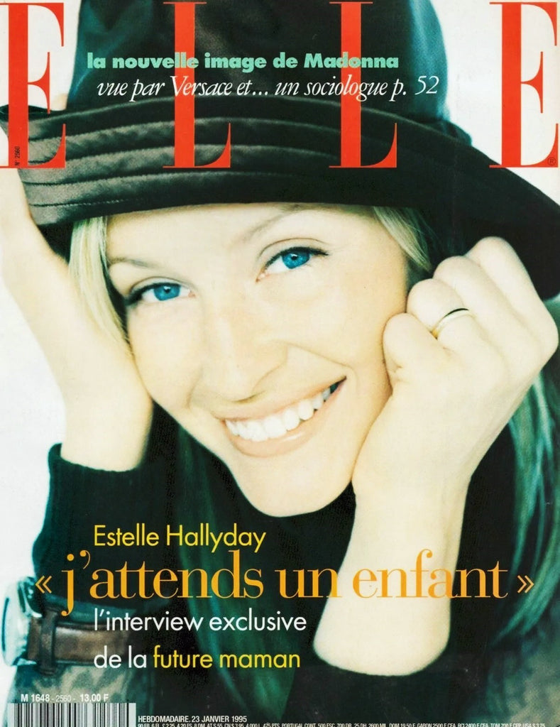ESTELLE LEFEBURE Madonna by Steven Meisel JOHN GALLIANO ELLE Magazine 1995