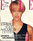 ELLE Magazine France June 1990 EMMA SJOBERG Elle Macpherson HELENA CHRISTENSEN