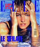 ELLE Magazine Italia August 1993 TATJANA PATITZ Stephanie Seymour DANIELA PESTOVA