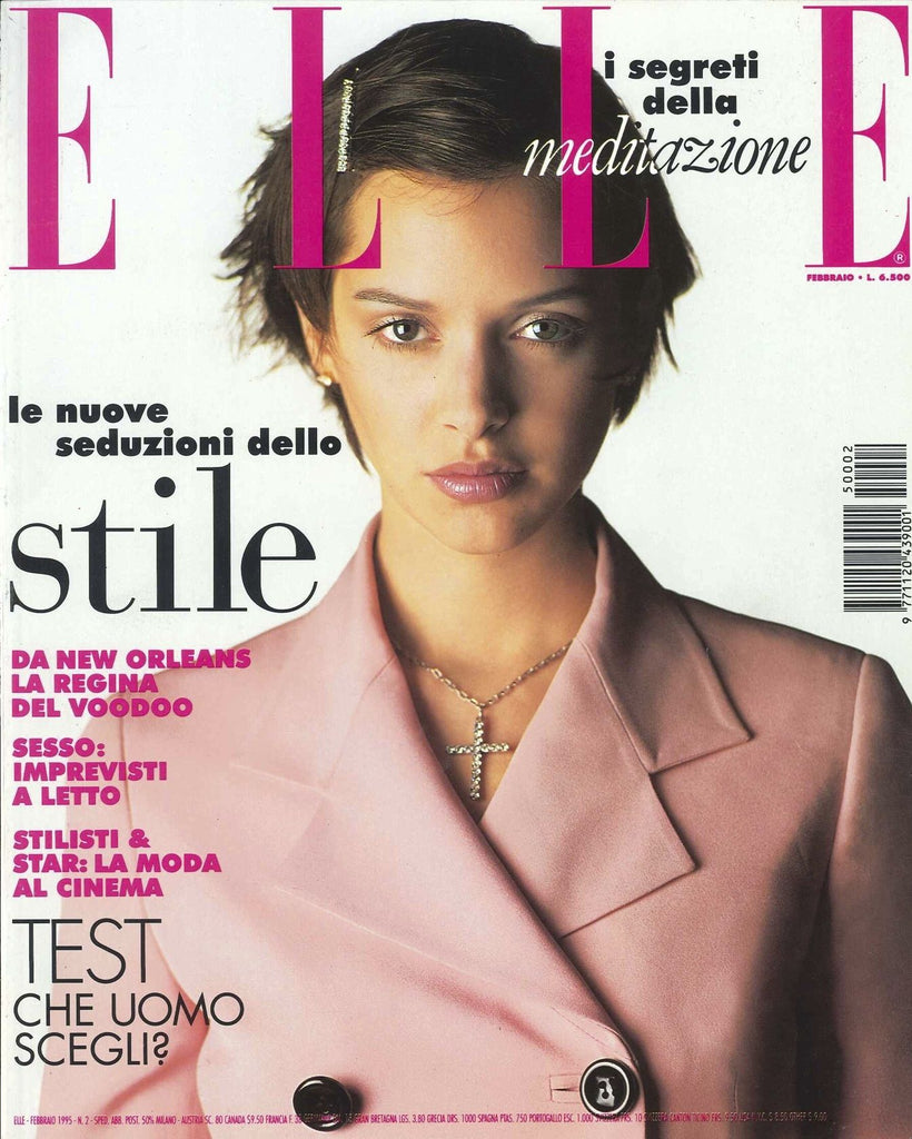 ELLE Magazine Italia February 1995 PATRICIA HARTMANN Elaine Irwin Mellencamp - magazinecult