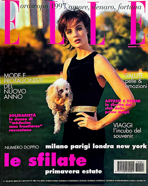 ELLE Magazine Italia January 1997 MICHELLE BEHENNAH Debbie Deitering ISABELLE PASCO
