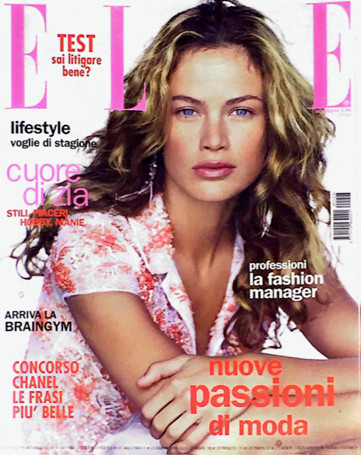 ELLE Magazine Italia March 2002 CAROLYN MURPHY Eugenia Volodina C. Z. GUEST Jayne Windsor