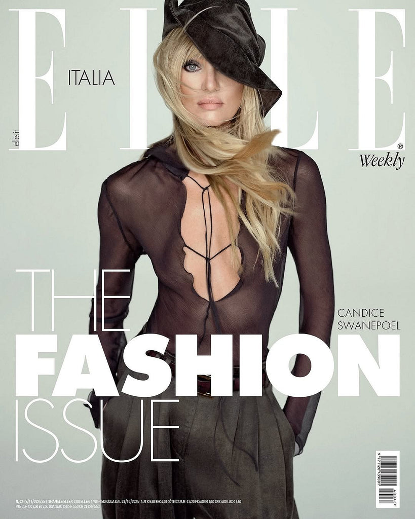 CANDICE SWANEPOEL Giampaolo Sgura ELLE Magazine Italia March 2025 Cover 1 NEW