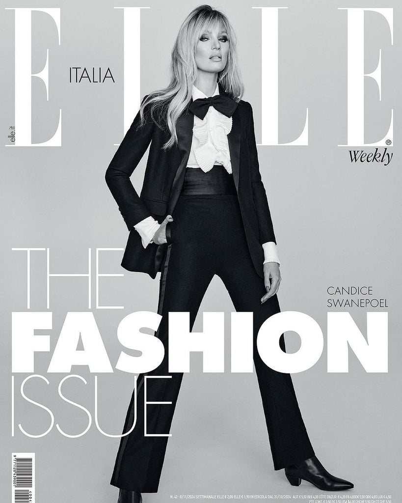 CANDICE SWANEPOEL Giampaolo Sgura ELLE Magazine Italia March 2025 Cover 3 NEW