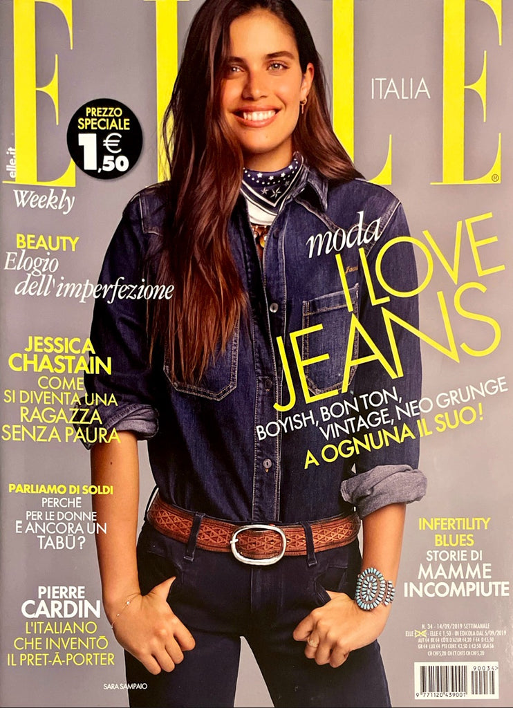 ELLE Magazine Italia sEPTEMBER 2019 SARA SAMPAIO Brand New
