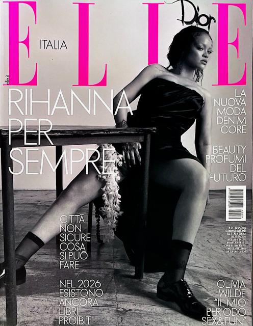 RIHANNA Elle Magazine Italia September 2026 Brand New