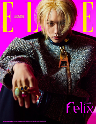 ELLE Magazine Korea May 2023 FELIX Yeji KPOP