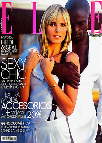 ELLE Magazine Spain April 2008 HEIDI KLUM Seal SIENNA MILLER Robert Downey Jr