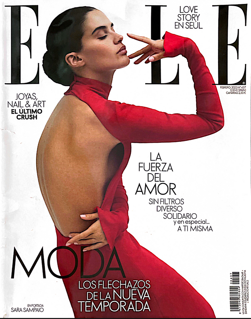 ELLE Magazine Spain February 2023 SARA SAMPAIO Nicole & Barbara Kimpel