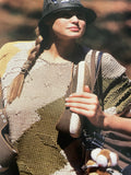 ESTELLE LEFEBURE Maria Luisa Mosquera ELLE Magazine Spain June 1987