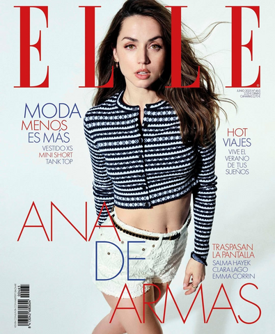 ELLE Magazine Spain June 2025 ANA DE ARMAS Emma Corrin NEW