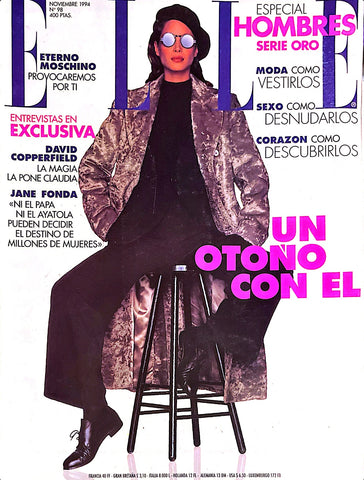 ELLE Magazine Spain November 1994 CHRISTY TURLINGTON Karen Ferrari