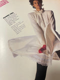 KIRSTEN OWEN Yasmin Le Bon CARLA BRUNI Elle Magazine Spain September 1987