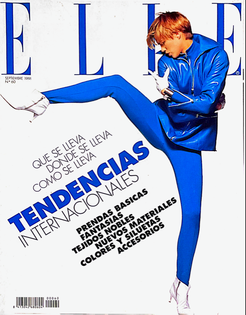EMMA SJOBERG Elle Magazine Spain Supplement September 1991