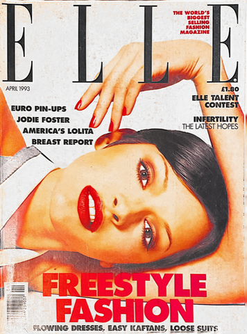 ELLE Magazine UK April 1993 PATRICIA HARTMANN Emma Balfour BERI SMITHERS Claudia Mason