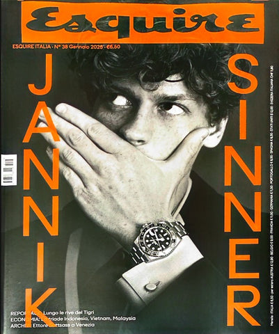 JANNIK SINNER by Philip Gay ESQUIRE ITALIA Magazine January 2025