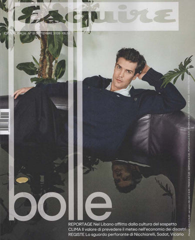 ROBERTO BOLLE Esquire ITALIA Magazine September 2026 BRAND NEW