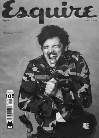 PEDRO PASCAL Esquire Magazine Spain 2017