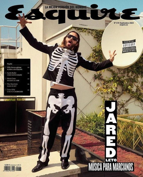 JARED LETO Esquire Magazine Spain September 2023 Mark Vanderloo MALUMA