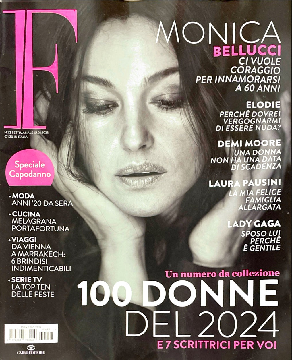 洋書 monika bellcci MONICA BELLUCCI F Magazine Italy January 2025 New
