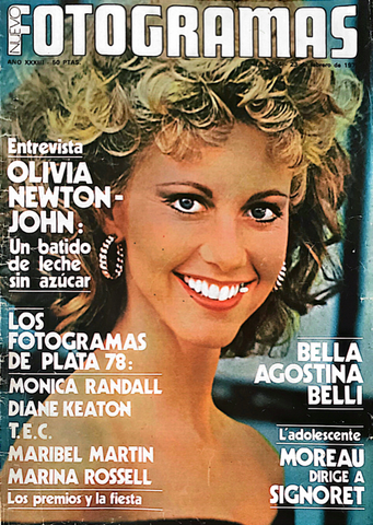 OLIVIA NEWTON JOHN Fotogramas Magazine February 1979