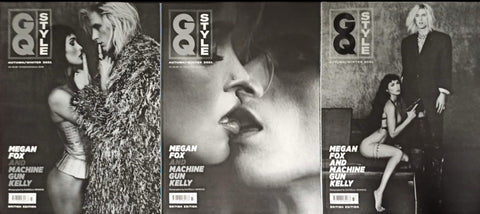 GQ STYLE UK Fall Winter 2021 MEGAN FOX Machine Gun Kelly 3 COVER BUNDLE New