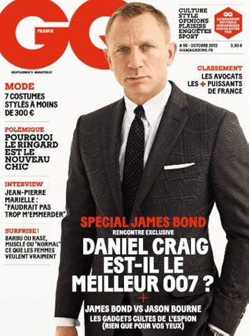 GQ Magazine France October 2012 DANIEL CRAIG New