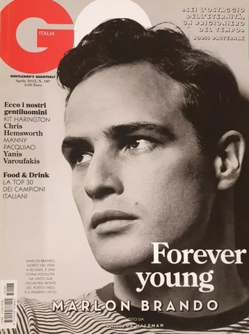 MARLON BRANDO Sergei Polunin KIT HARINGTON GQ Magazine Italia April 2015