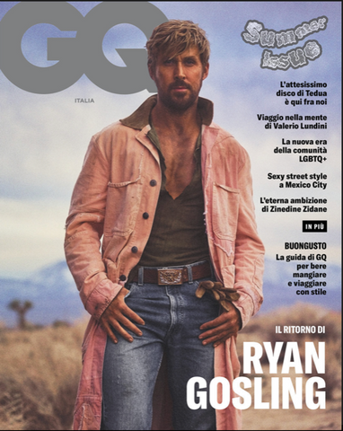 GQ Magazine Italia Summer 2023 RYAN GOSLING Nicholas Galitzine ZAKHAR PEREZ