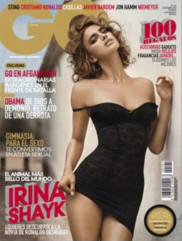IRINA SHAYK Sting GQ Magazine Spain December 2010 RICHARD PETROVICH