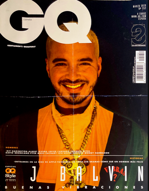 GQ Magazine Spain March 2019 J BALVIN Kit Harington ALBERT RIVERA Giampaolo Sgura