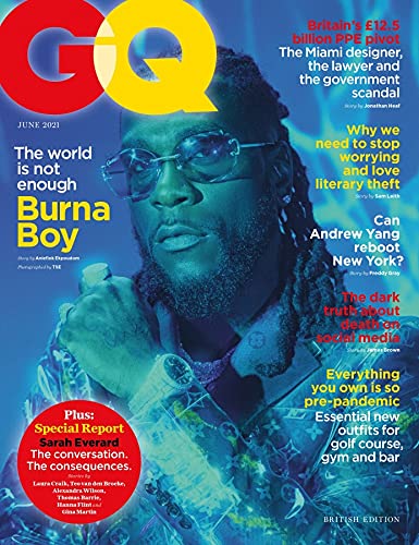 GQ Magazine UK June 2021 BURNA BOY Brand New