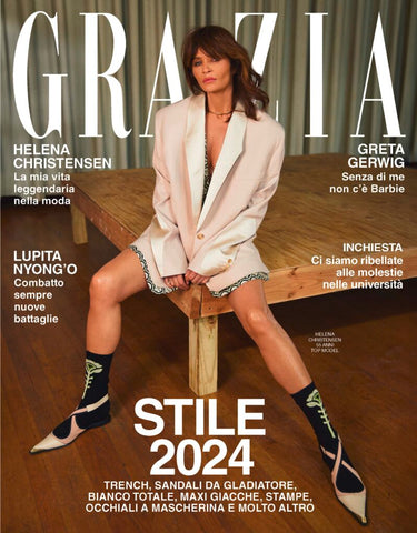 GRAZIA Magazine Italia 2024 HELENA CHRISTENSEN Brand New