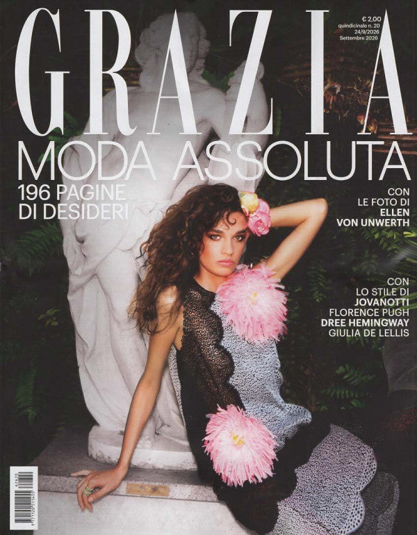 GRAZIA Magazine Italia September 2026 LEXI UPSHAW Florence Pugh ELLEN VON UNWERTH New