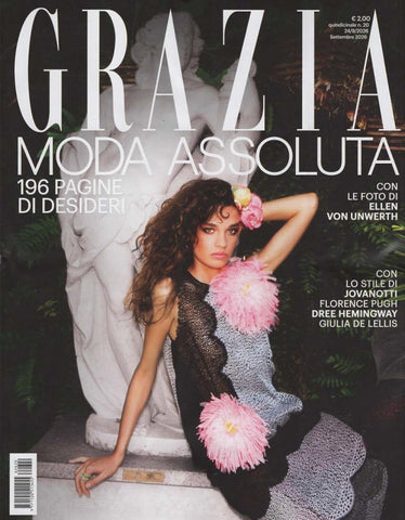 GRAZIA Magazine Italia September 2026 LEXI UPSHAW Florence Pugh ELLEN VON UNWERTH New