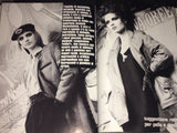 VOGUE Magazine Italia October 1984 DANIELA GHIONE Rosemary McGrotha CECILIA CHANCELLOR