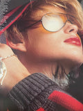 HARPER'S BAZAAR Magazine Italia November 1983 FRAUKE QUAST Antonio Lopez FUR Vtg