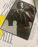 HARPER'S BAZAAR Magazine Italia November 1983 FRAUKE QUAST Antonio Lopez FUR Vtg