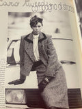 HARPER'S BAZAAR Magazine Italia November 1983 FRAUKE QUAST Antonio Lopez FUR Vtg