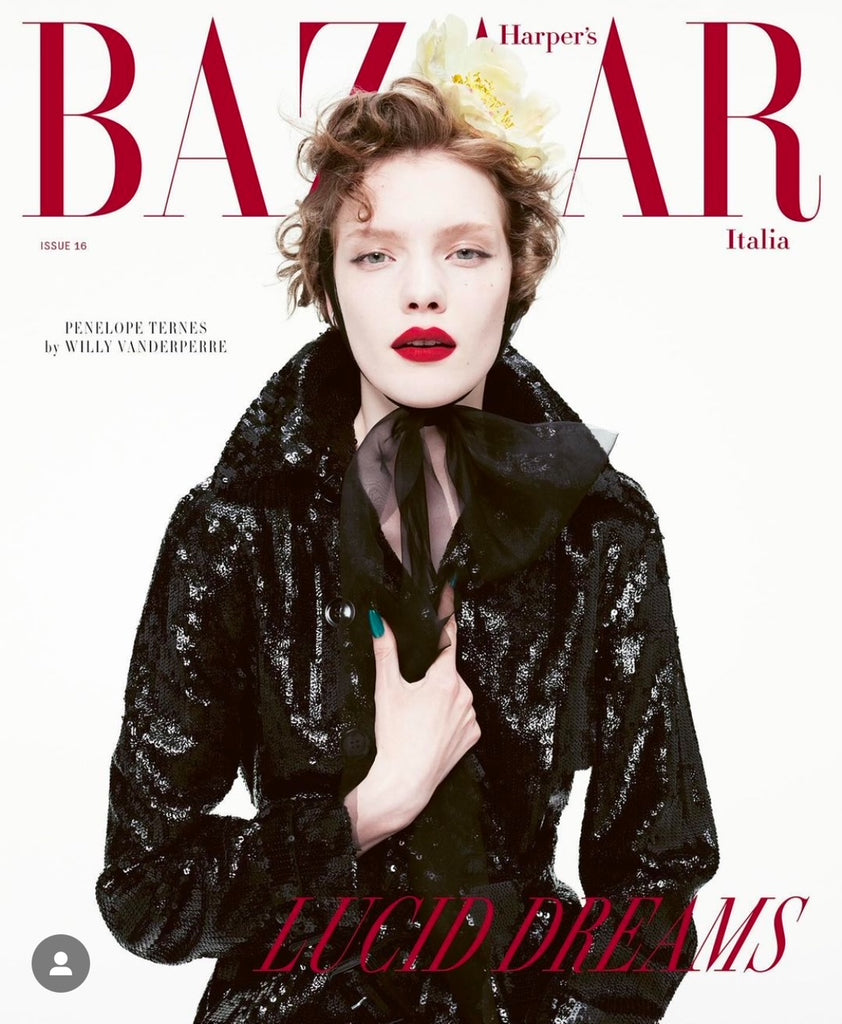 HARPER'S BAZAAR Magazine Italia December 2024 PENELOPE TERNES By WILLY VANDERPERRE