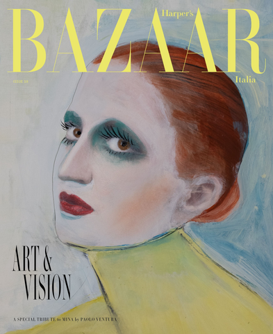 HARPER'S BAZAAR Magazine Italia April 2025 Mina
