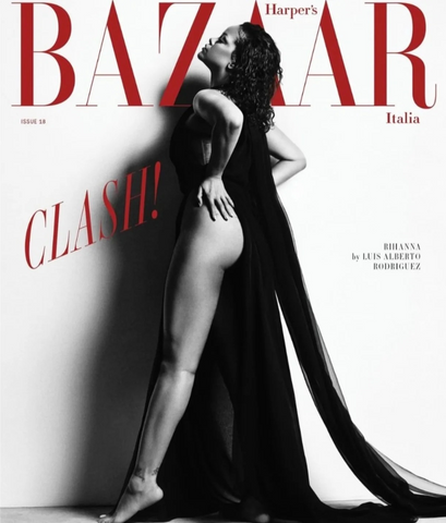 RIHANNA Anok Yai HARPER'S BAZAAR Magazine Italia March 2025 NEW