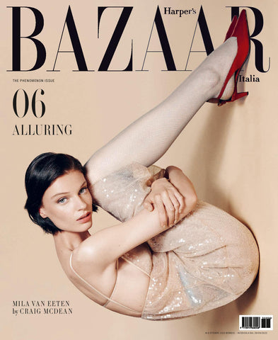 HARPER'S BAZAAR Magazine Italia October 2023 MILA VAN EETEN Maty Fall KATE MOSS