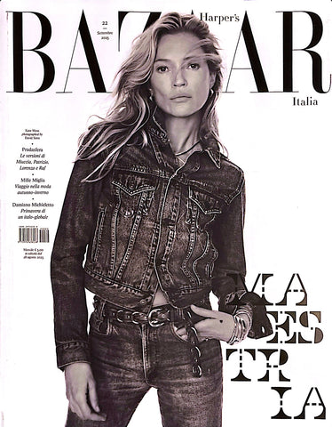 HARPER'S BAZAAR Magazine Italia September 2025 KATE MOSS Noor Khan JACQUI HOOPER New