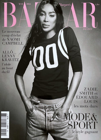 NAOMI CAMPBELL HARPER'S BAZAAR Magazine France May 2024