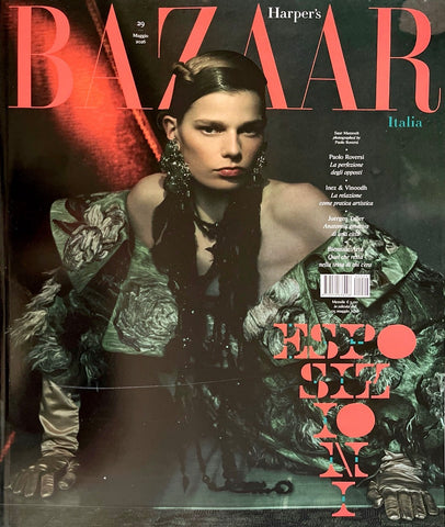 HARPER'S BAZAAR Magazine Italia May 2026 SAAR MANSVELT Paolo Roversi NEW - magazinecult